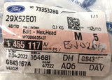 Genuine Ford Engine Module Sensor Hex Head Bolts M6 X 55MM Pack Of 3 - 1455117