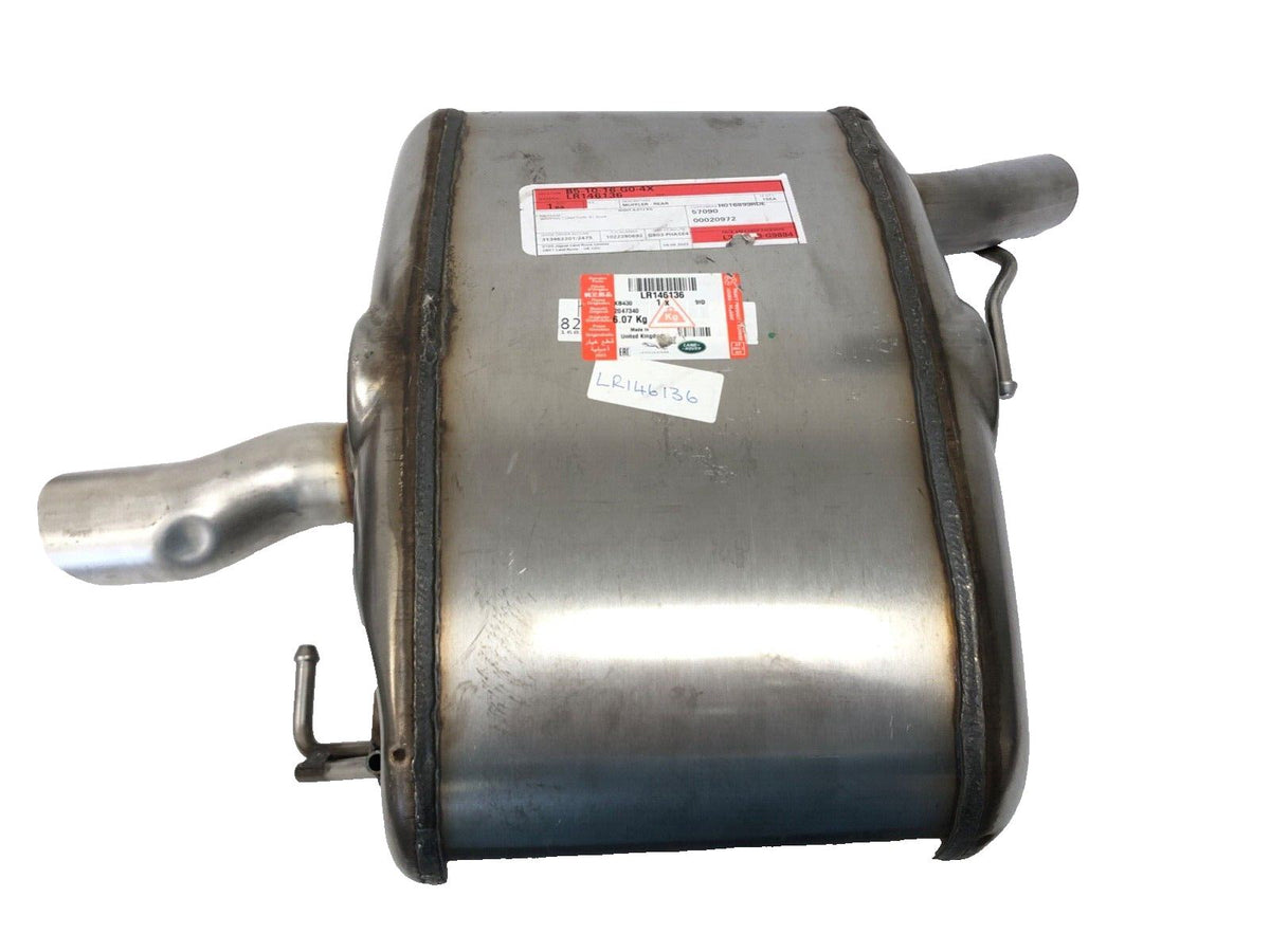 Genuine Range Rover Sport 2.0L 2019-2021 RH Exhaust System Rear Muffler LR146136