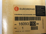Eurorepar Auxiliary Belt For Ford Vauxhall Volvo Saab Renault Opel - 1609319380