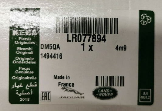 Genuine Range Rover / Sport / Discovery 5 Wheel Hub Bearing Front/Rear LR077894