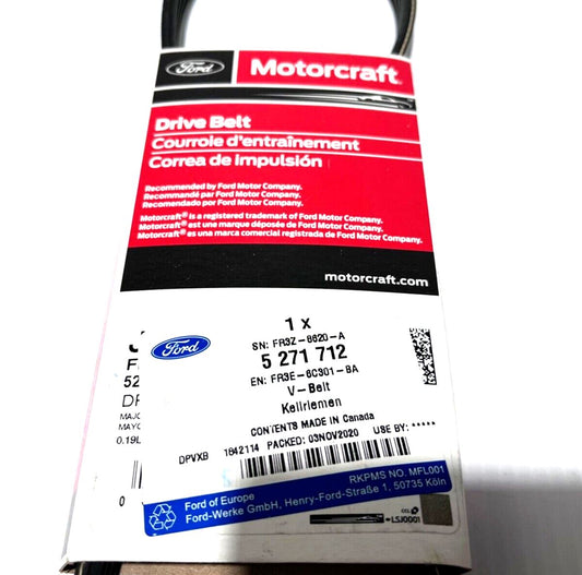 Genuine Ford Mustang 2015+ 2.3L EcoBoost Alternator Drive V Belt 5271712