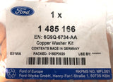 Genuine Ford Drain Plug Oil Copper Washer Pack Of 25- 1485166