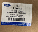 Genuine Ford Galaxy Mk3 Rear View Outer Mirror 2257551