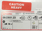 Brembo Rear Solid Brake Discs For Land Rover Defender 2020+ - 09.D551.23