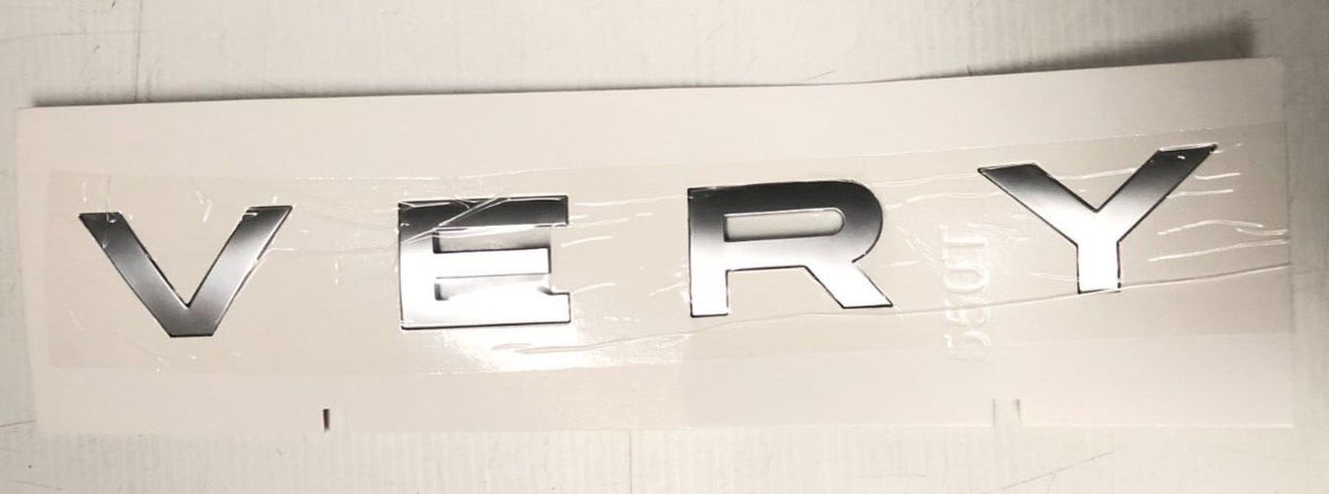 Genuine Land Rover Discovery Sport Rear "VERY" Badge Name Plate LR063648