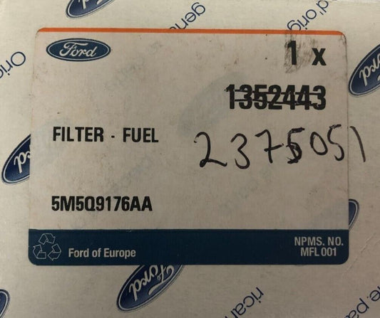 Genuine Ford Mondeo/Galaxy/Focus 1.8L Diesel Fuel Filter - 2375051