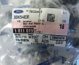 Genuine Ford Ranger TKE 2011+ M8x50mm Hex. Head Bolt And Washer (x16) 1811019