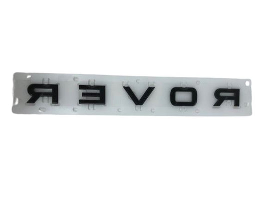 Genuine Range Rover Velar 2017+ Black Rover Name Plate LR104330