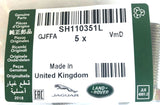Genuine Land Rover Def/RR Hexagonal Head Screw M10 x 35MM Pack Of 5 - SH110351L