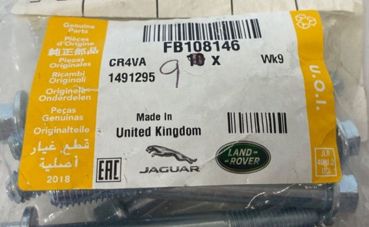 Genuine Land Rover/ Range Rover/ Sport Hexagonal Head Bolt M8 x 70mm x9 FB108146