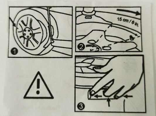 Genuine - Jaguar XJ - Tyre Pressure Monitor Kit - C2D22947