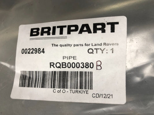 BRITPART Land Rover Discovery 2 ACE Rear High Pressure Pipe - RQB000380