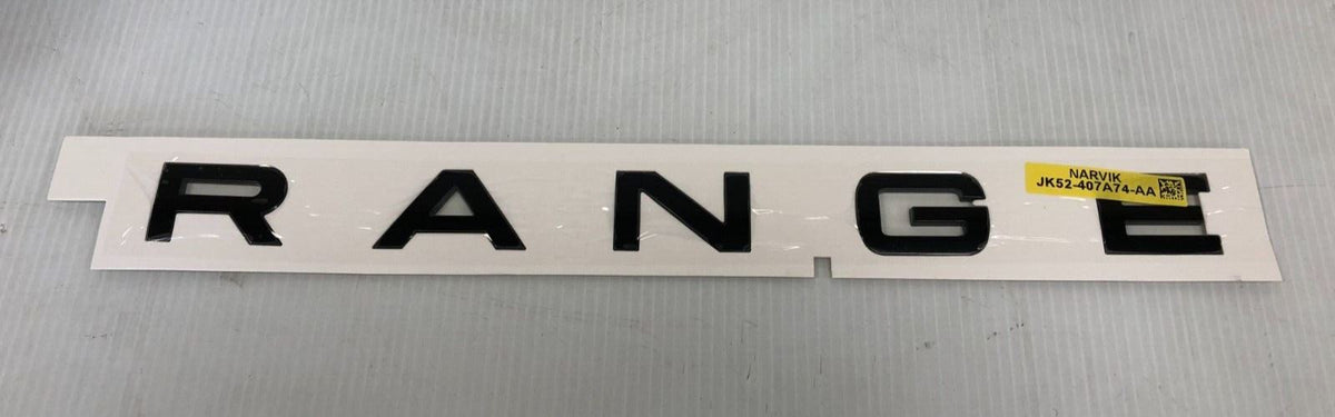 Genuine Range Rover 2013-2022 Rear "Range" Name Plate LR098119