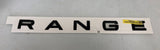 Genuine Range Rover 2013-2022 Rear "Range" Name Plate LR098119
