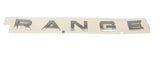 Genuine Range Rover Sport 2014+ Silver Bonnet "Range" Name Plate - LR094381