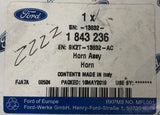 Genuine Ford Transit 2014-2023 Horn (With Perimeter Anti-Theft) 1843236