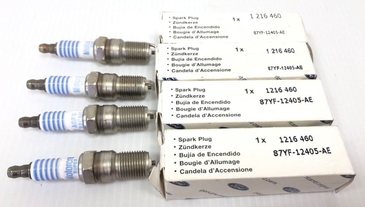 Genuine Ford Ecosport/Fiesta/Scorpio/Transit Spark Plugs Set x 4 1216460