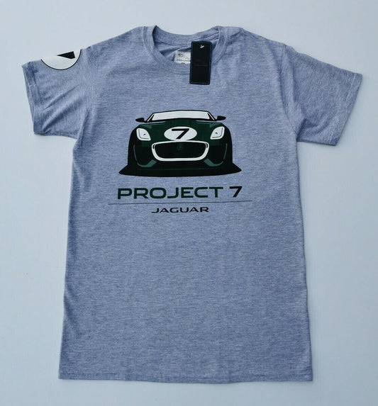 Genuine Jaguar Mens Project 7 T-Shirt - Sport Grey - 50JRPRO7TSHIRT
