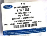 Genuine Ford EcoSport/Ka/Mondeo/Ranger/Transit Blank Key - 2177786