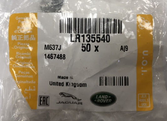 Genuine Land Rover Discovery Sport Interior Door Card Screws 45pcs - LR135540
