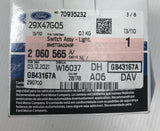 Genuine Ford Transit/Focus Headlight Switch With Headlight Levelling 2060565