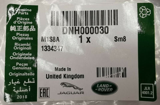 Genuine Range Rover 02-12 Windscreen Washer Hose DNH000030