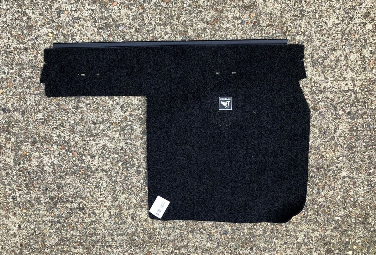 Genuine Range Rover 2016+ 60% Rear Seat Back Carpet Ebony LR100198