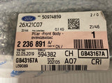 Genuine Ford Ecosport 2017+ Front LH A-Pillar Moulding 2236891