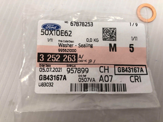 Genuine Ford Everest / Probe / Ranger Washers 5PCS - 3252263