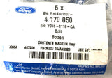 Genuine Ford Transit 2000-2006 Rear Suspension Wheel Hub Bolt Pck Of 5 - 4170050