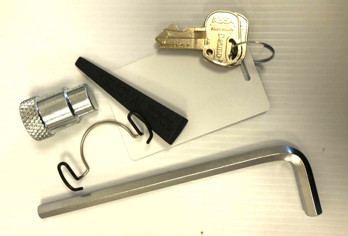 Genuine Land Rover New Defender 2020+ Spare Wheel Lock Kit - VPLLE0005