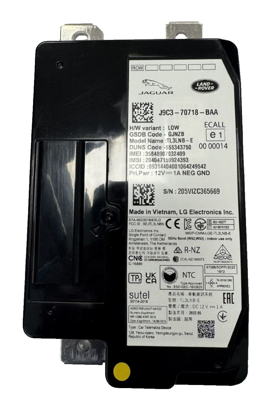 Genuine Jaguar Land Rover Disco/Evo Telematics Control Module - LR139429