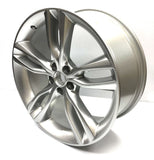 Genuine Jaguar XF Alloy Wheel Rim 20" Style 5071 5 Split-Spoke Silver T2H4957