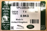 Genuine Land Rover RR  LH Outside Door Moulding Santorini Black- VPLGB0259SB