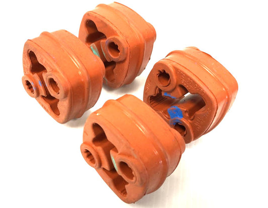Genuine Jaguar F-Type/XK Rear Exhaust Pipe Mounting Rubbers x4 - C2P19665