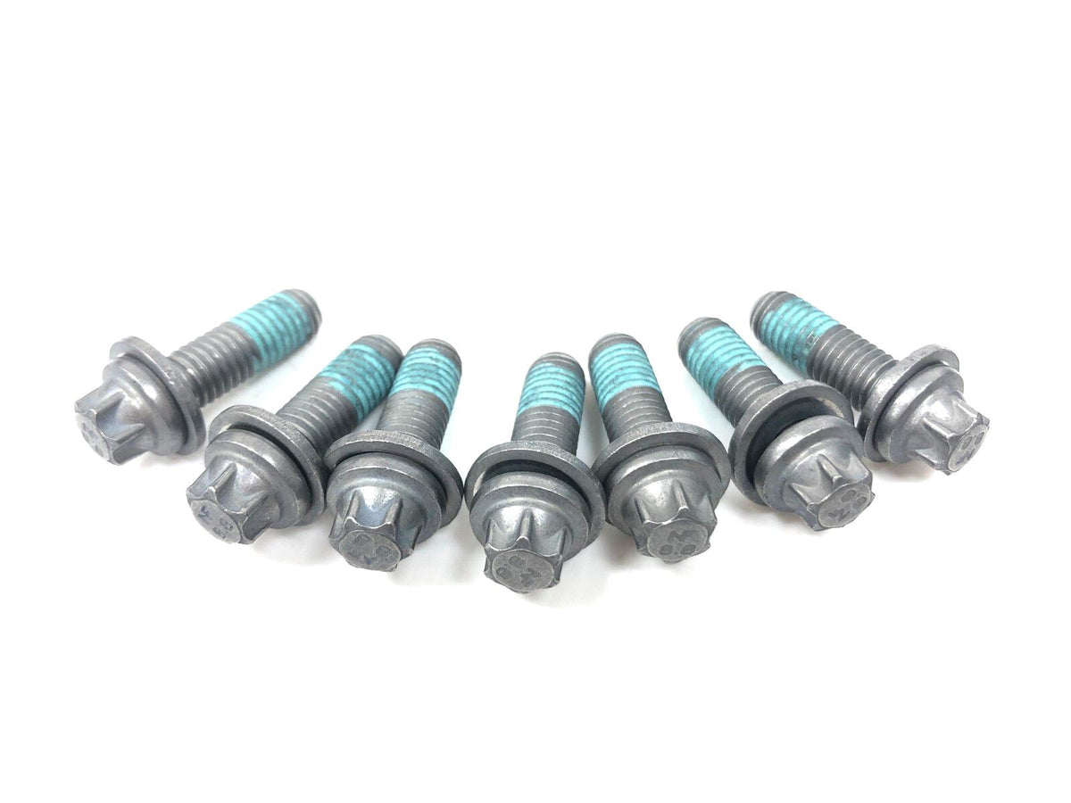 Genuine BMW X5 X6 X7 M5 M6 M8 Lower Engine Oil Pan Bolts 7PCS - 07129909333