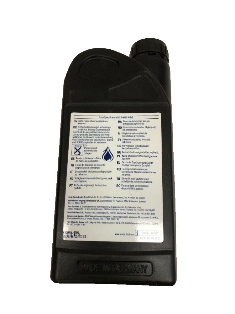 Genuine Ford Transmission Oil -F/1805856
