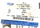 Genuine Ford B-Max/C-Max/EcoSport/Fiesta Screw M6 x 20MM Pack Of 5 - 1668733