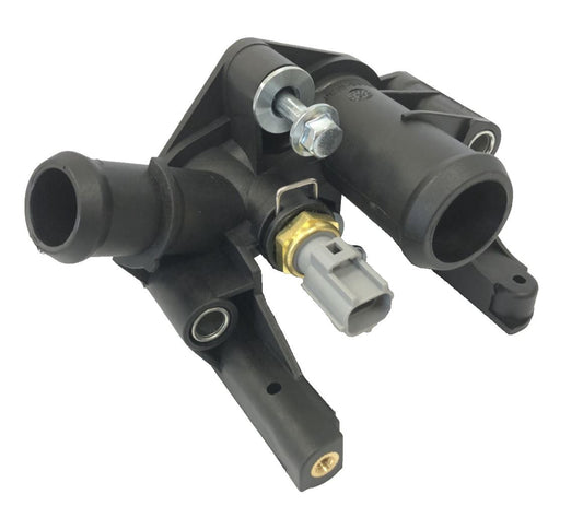 New Triclo Ford Fiesta Focus C-Max KA Thermostat Housing With Gasket - 1306056