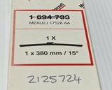 Genuine Ford Fiesta 2008-2010 Passenger Side Wiper Blade 2125724