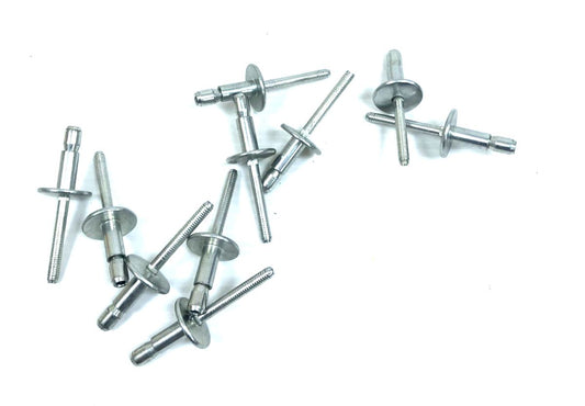 Genuine Land Rover/Range Rover 6.5x23.7mm Rivets x10 - LR043932