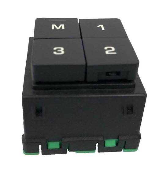 Genuine Land Rover Disc/Vel LHD Drivers Side Seat Memory Control Switch-LR059774