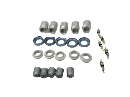 Genuine LR Range Rover TPMS Sensor Tyre Valve Stem Kit (5 Sets)-LR043163