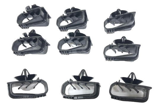 Genuine Range Rover Washer Hose Roof Retaining Clip Pack Of 9 - YYC000080