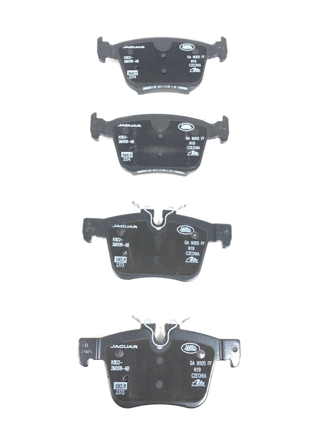 Genuine Land Rover Discovery/Range Rover Rear Caliper Brake Pad Set LR123519