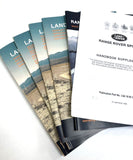 Genuine New Range Rover Sport L320 Handbook + Navy Leather Wallet + Keyring Fob