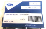 Genuine Ford Fiesta/C-Max Screw & Washer 6.3MM x 25MM Pack Of 4 - 6742257