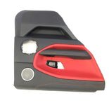 Genuine Range Rover Evoque 12-18 LH Rear Door Card - Red And Black LR028137