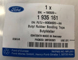 Genuine Ford Ecosport/C-Max/Everest Butyl 5m, Ø 3mm Rubber Bonding Tape 1935161