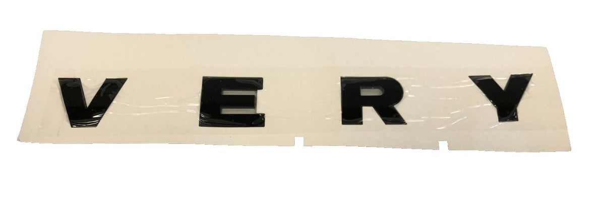 Genuine Land Rover Discovery 4 2010 - 2016 Front "VERY" Name Plate - LR051558